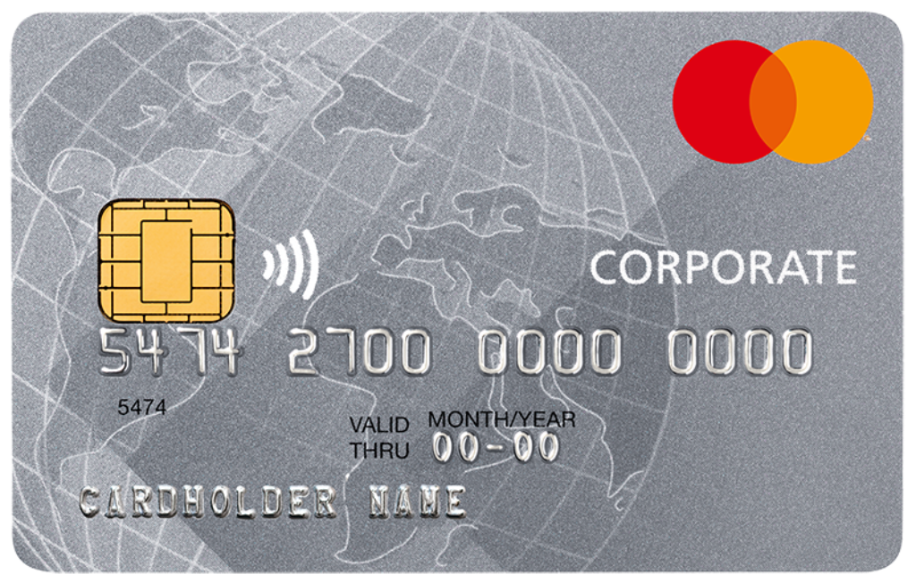 Mastercard Corporate Silber