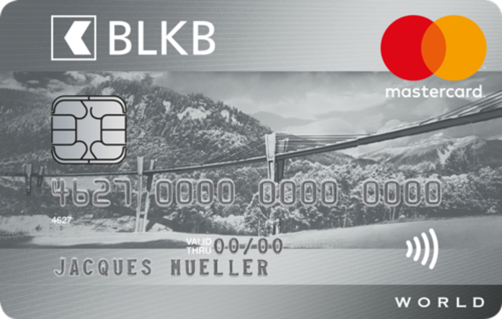 BLKB Mastercard Silber World