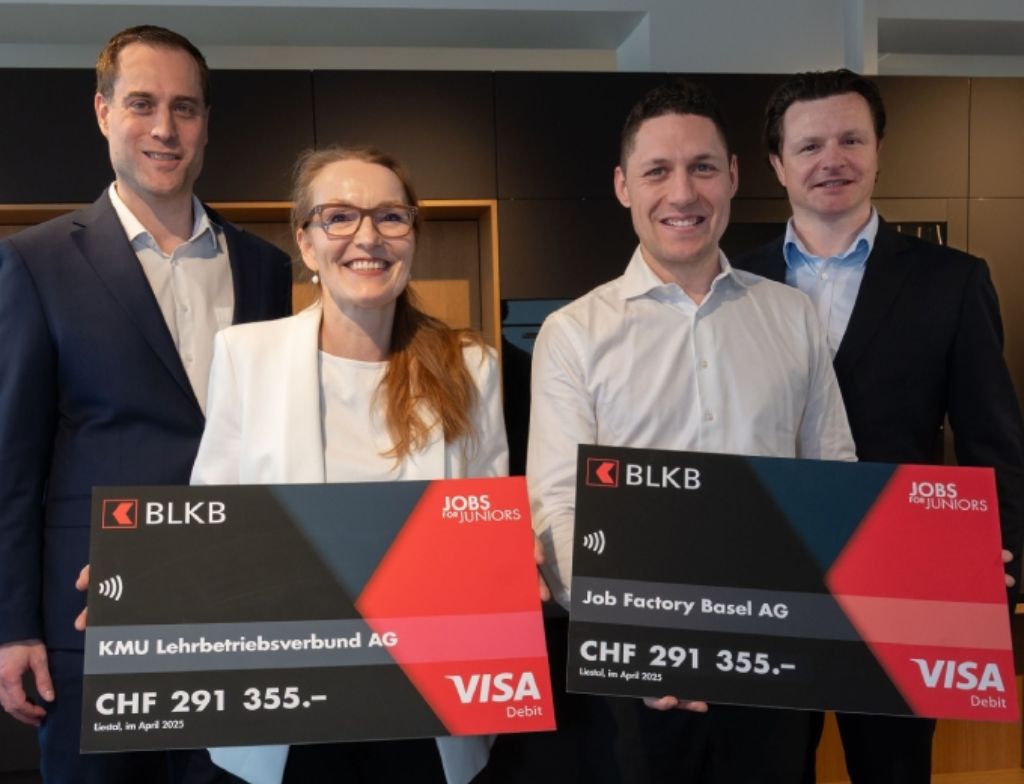 Partnerorganisationen jobfactory und KMU-Lehrbetriebsverbund erhalten 291 355 Franken
