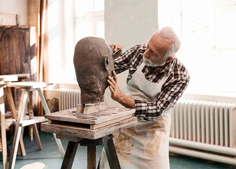 Mann Arbeit Figur