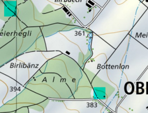 Koordinaten Karte Oberwil